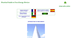 Desktop Screenshot of free-energy-info.com